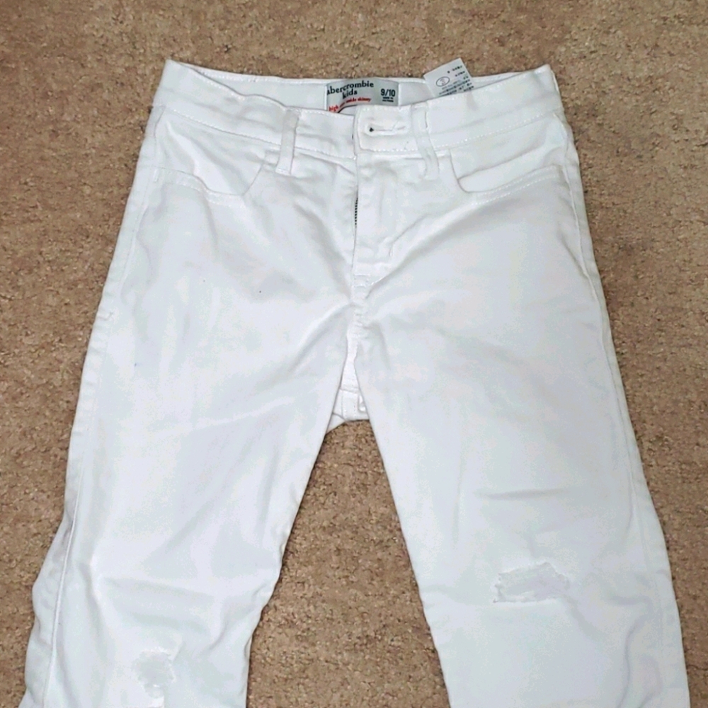 Abercrombie kids high rise ankle skinny jean 9/10